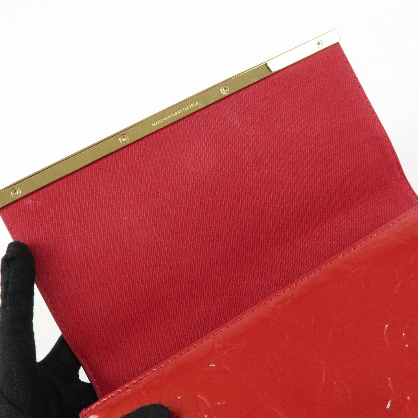 Louis Vuitton Monogram Vernis Leather Clutch Ana 3Way Bag M90095【Pre-order】