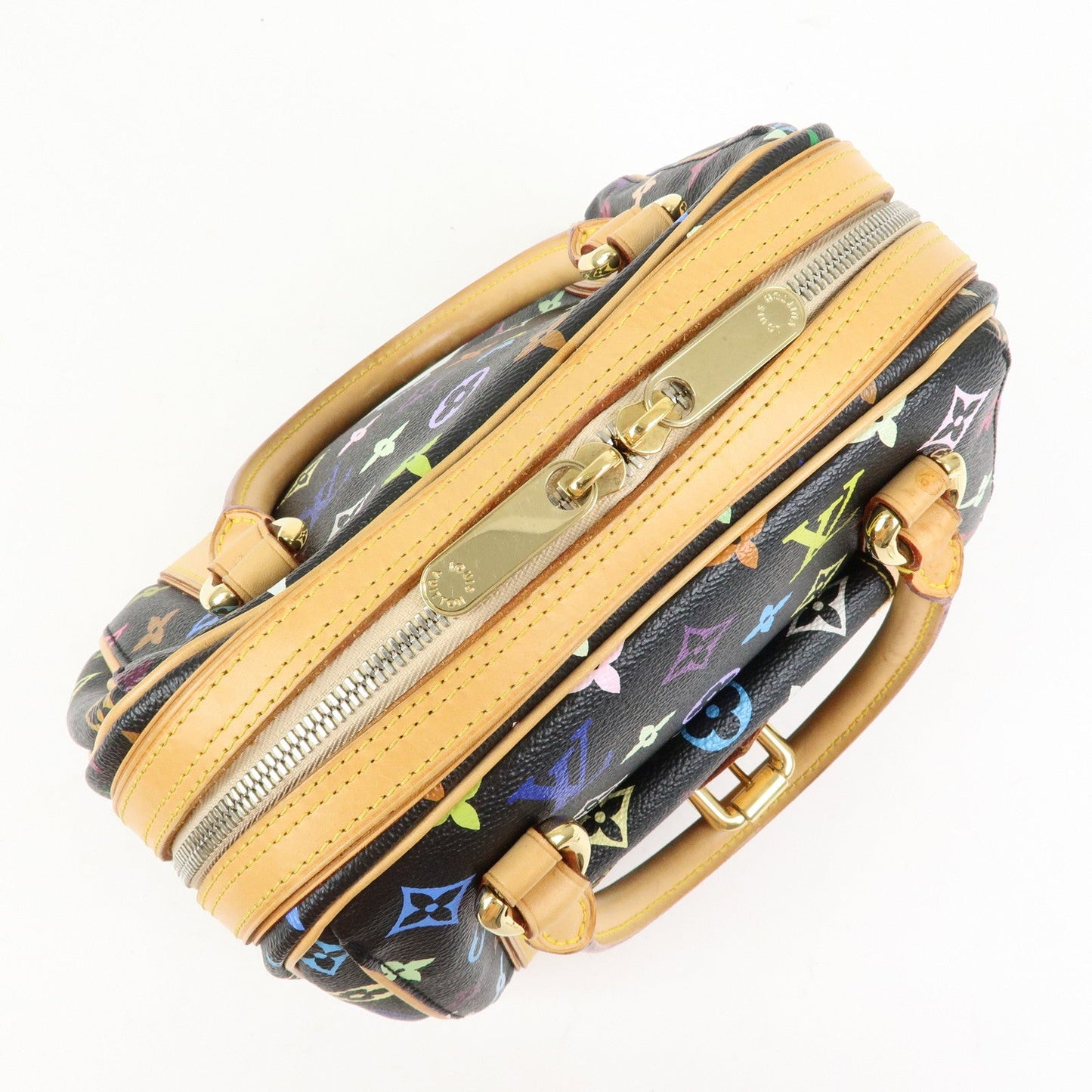 Louis Vuitton Monogram Multicolor Priscilla Hand Bag Noir M40097【Pre-order】