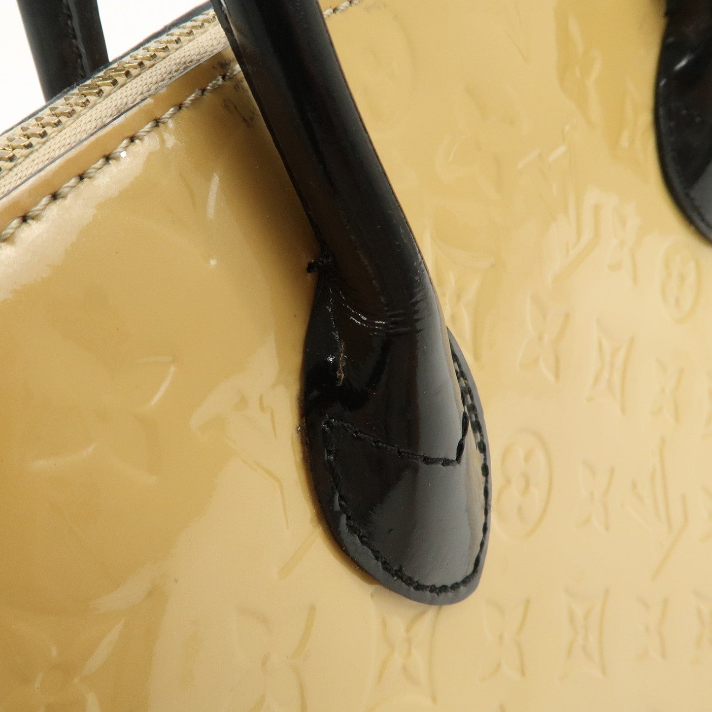 Louis Vuitton Monogram Verni Lockit PM Hand Bag Dune M90251【Pre-order】