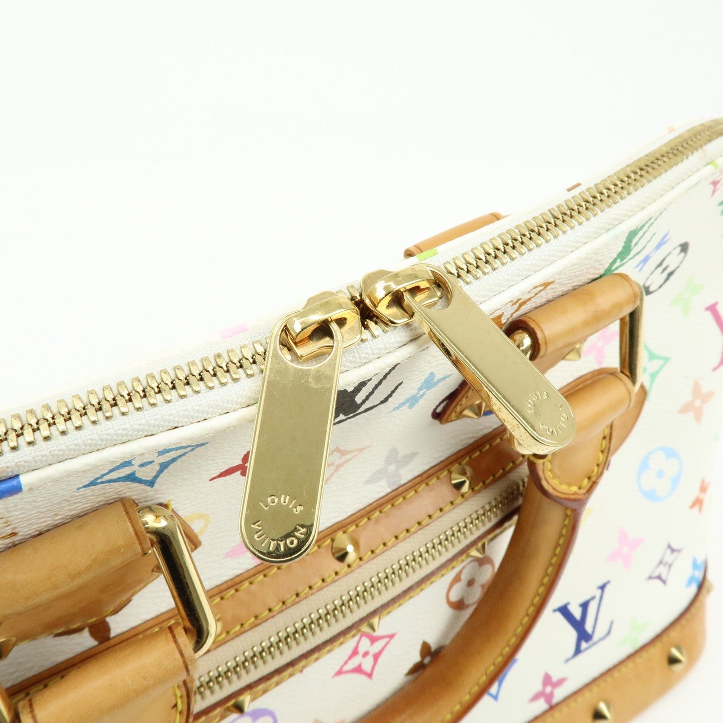 Louis Vuitton Monogram Multicolor Alma PM Hand Bag Blanc M92647【Pre-order】