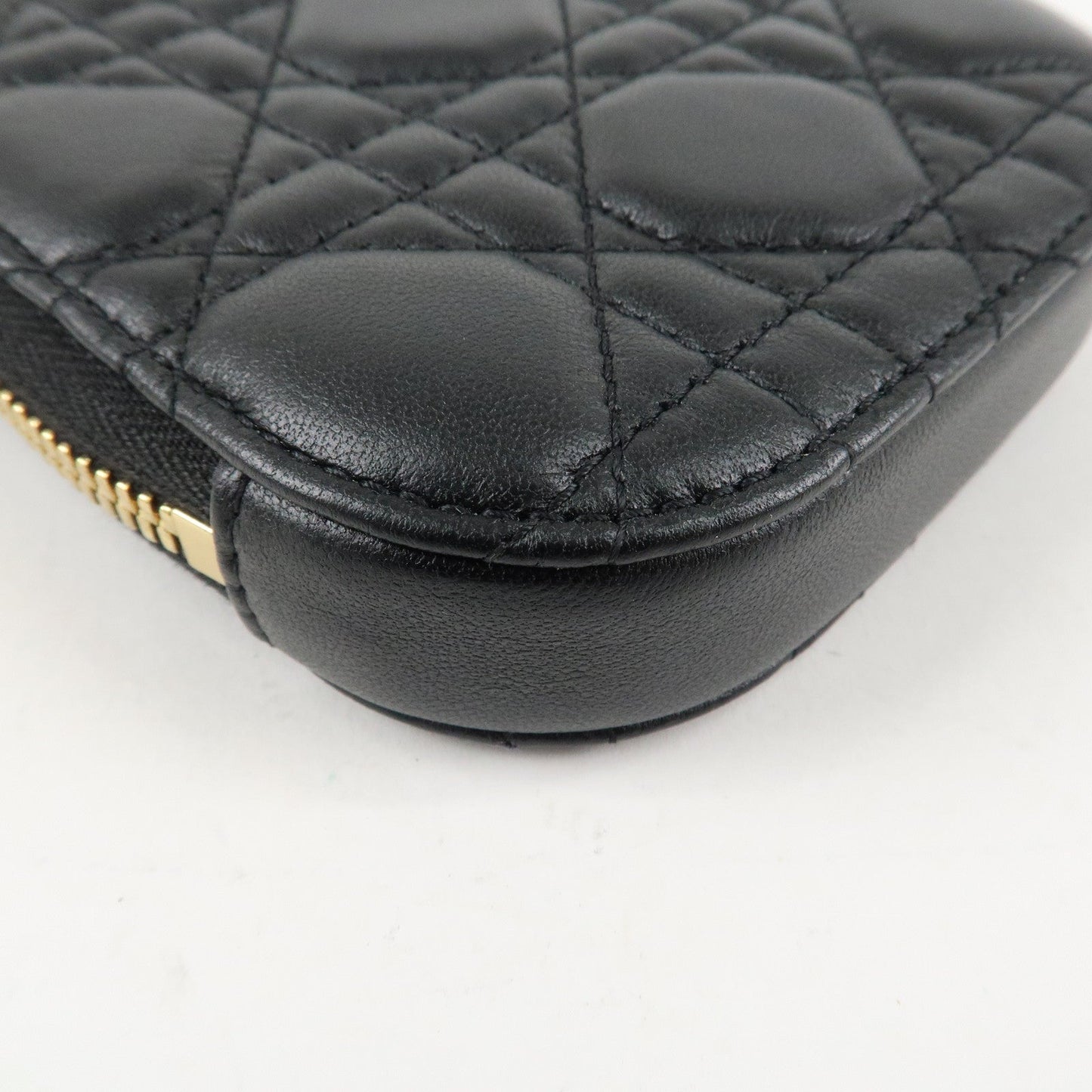 Christian Dior Lady Dior Call'in Dior Cannage Lamb Skin Phone Holder【Pre-order】