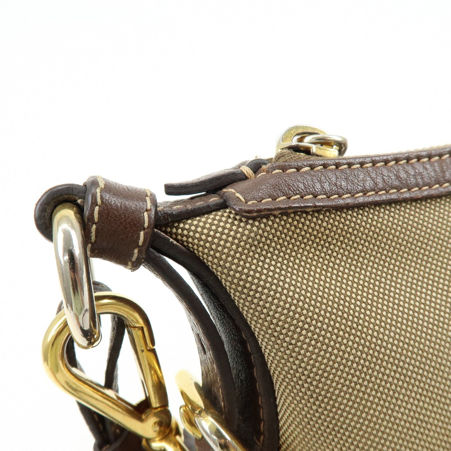 Prada Logo Jacguard Leather Shoulder Bag Crossbody Bag Brown【Pre-order】