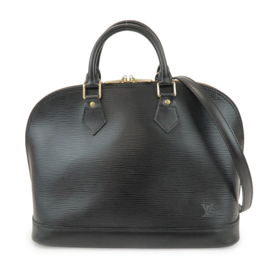 Louis Vuitton Epi Alma 2Way Hand Bag Shoulder Bag Noir Black M52142【Pre-order】