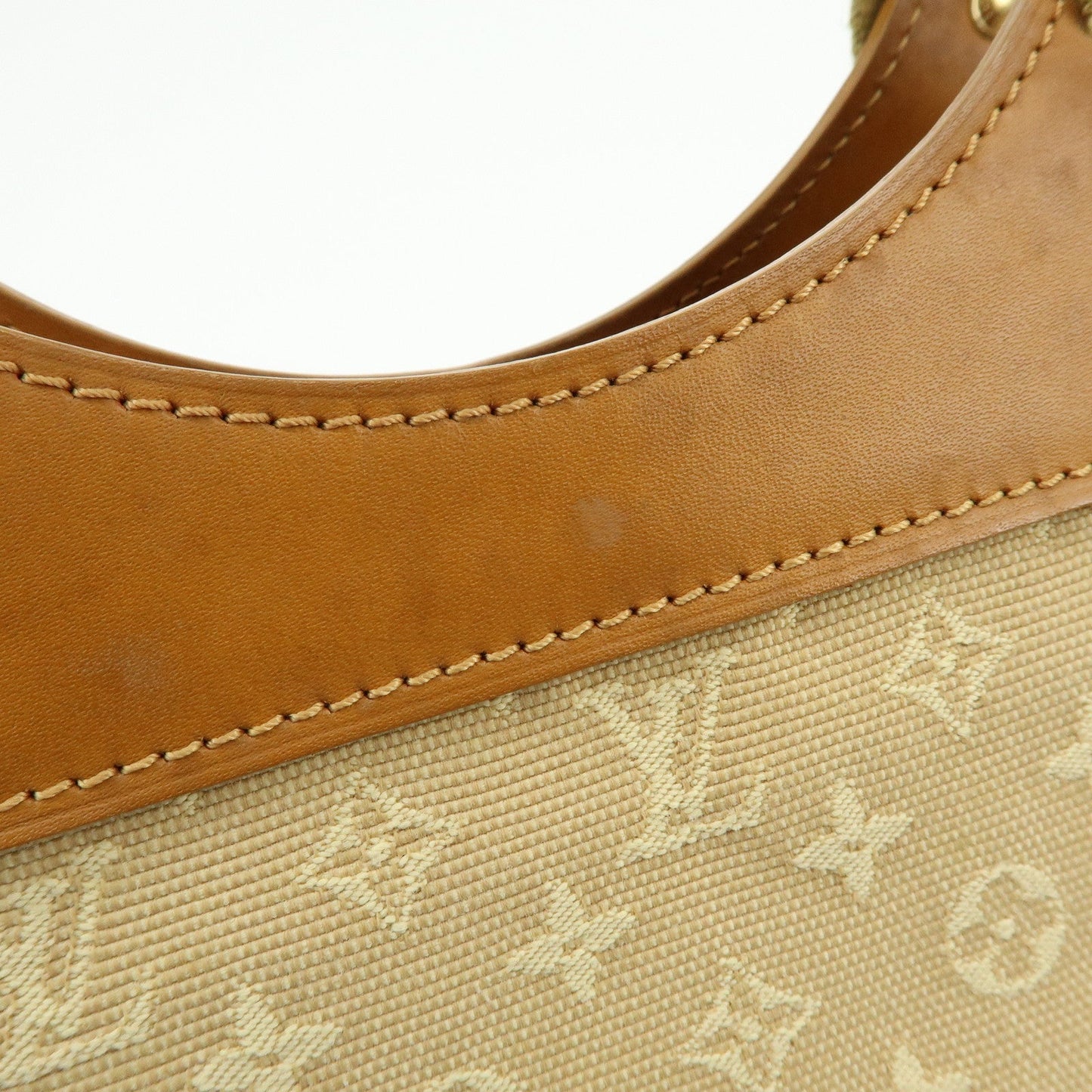 Louis Vuitton Monogram Mini Sac Catherine Hand Bag Beige M92328【Pre-order】