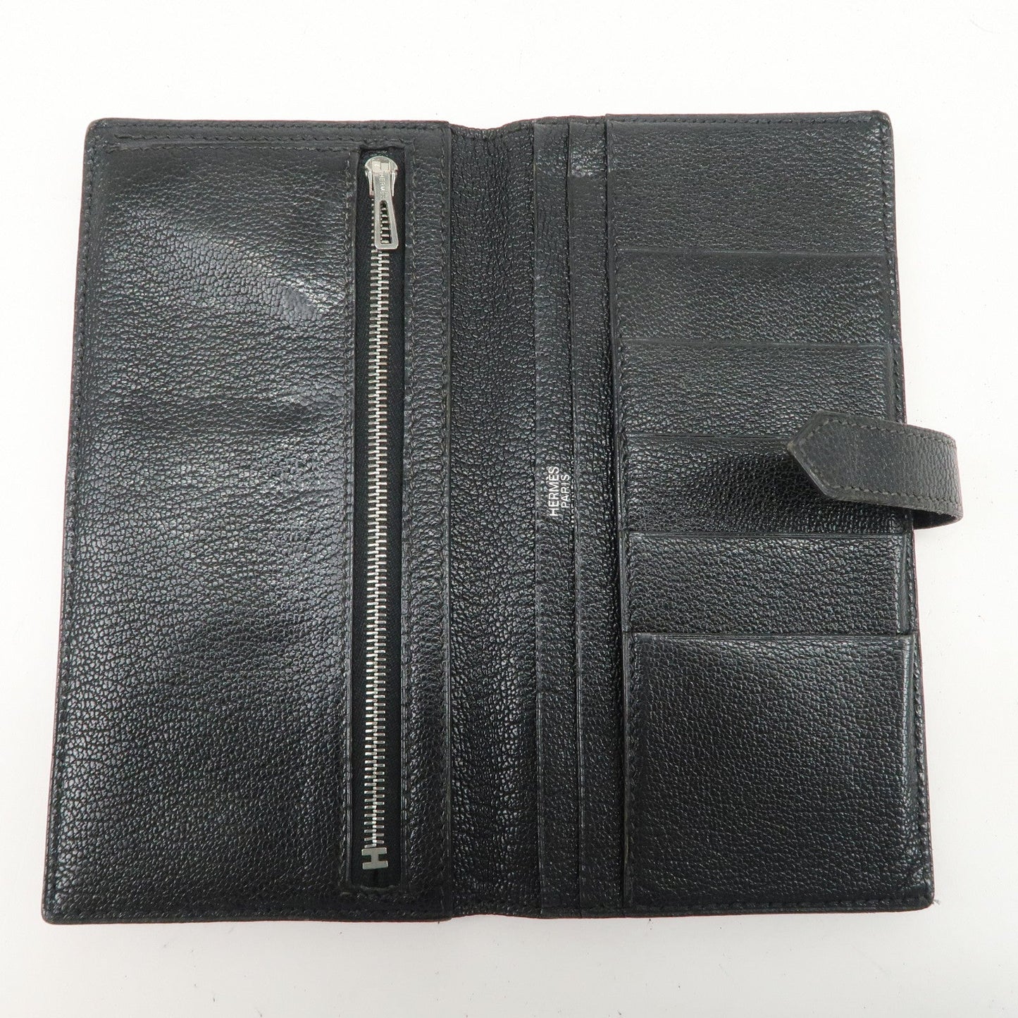 Hermes Bearn Veau Epsom Leather Bi-fold Long Wallet【Pre-order】
