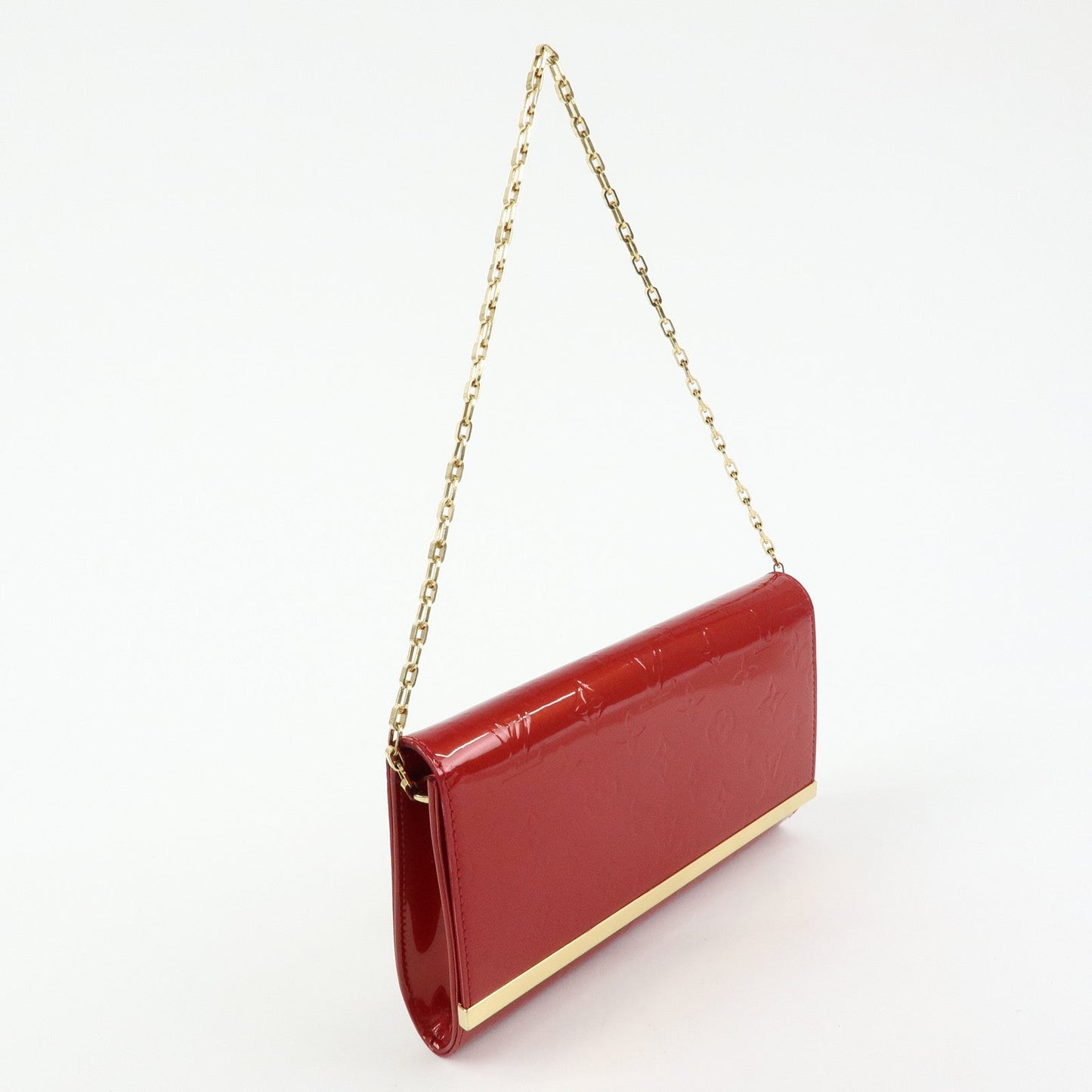Louis Vuitton Monogram Vernis Leather Clutch Ana 3Way Bag M90095【Pre-order】