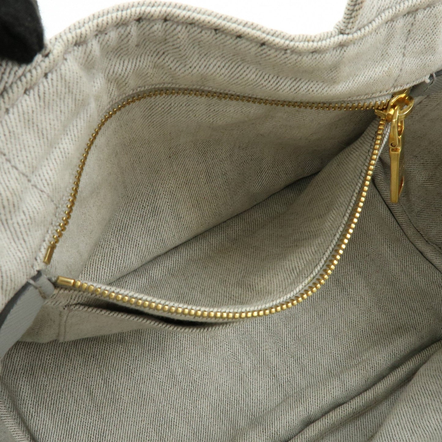 Prada Canapa Mini Denim 2Way Bag Hand Shoulder Bag Gray 1BG439【Pre-order】