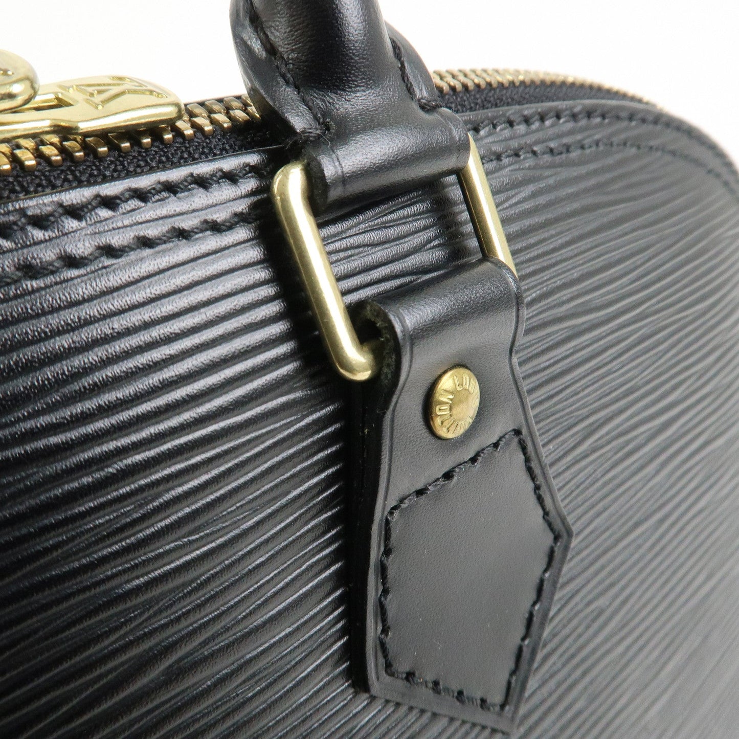 Louis Vuitton Epi Leather Alma PM Hand Bag Noir Black M52142【Pre-order】