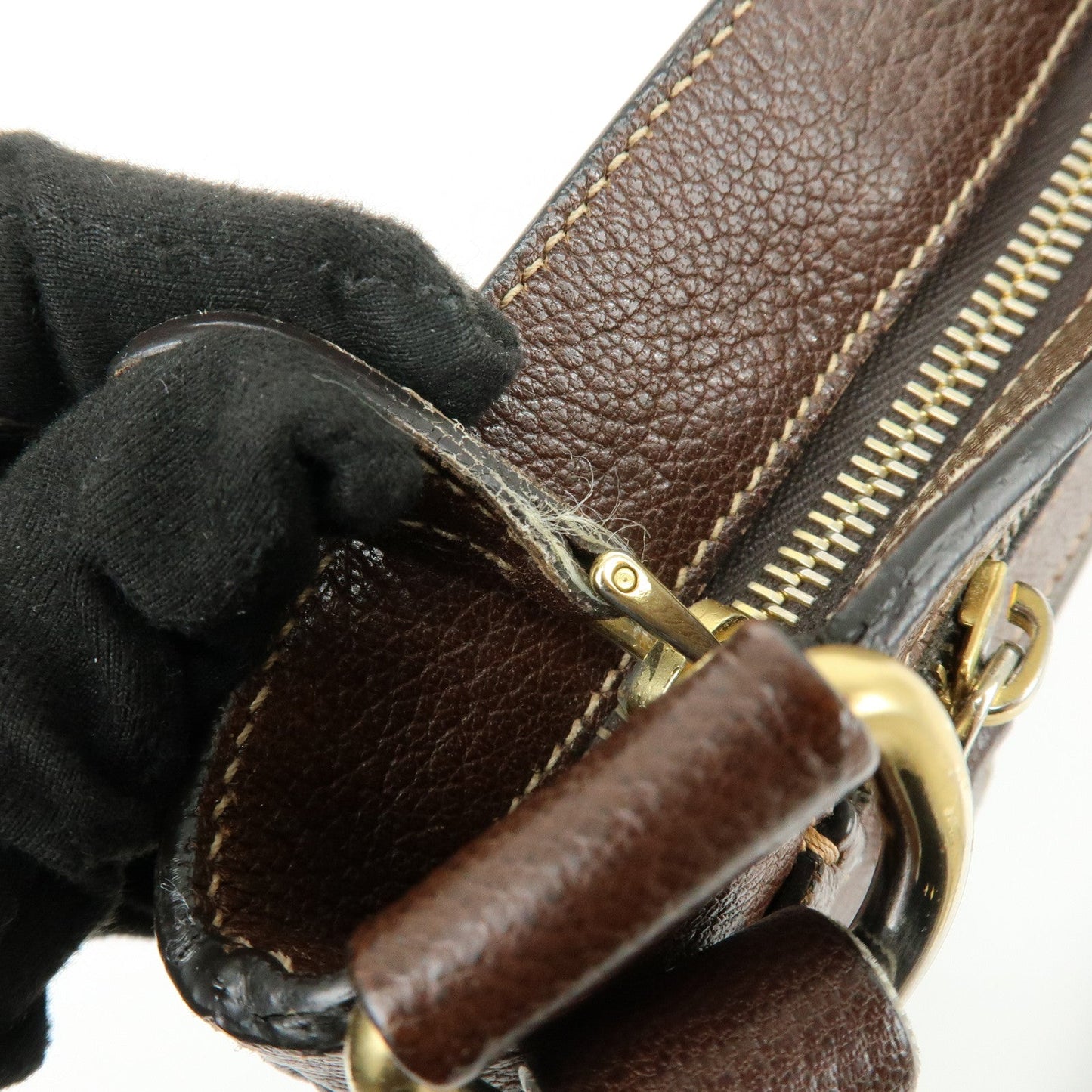 Prada Logo Jacquard Leather Shoulder Bag Crossbody Bag Brown【Pre-order】