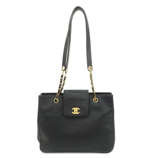 Chanel Coco Mark Caviarskin Chain Tote Bag Shoulder Bag【Pre-order】