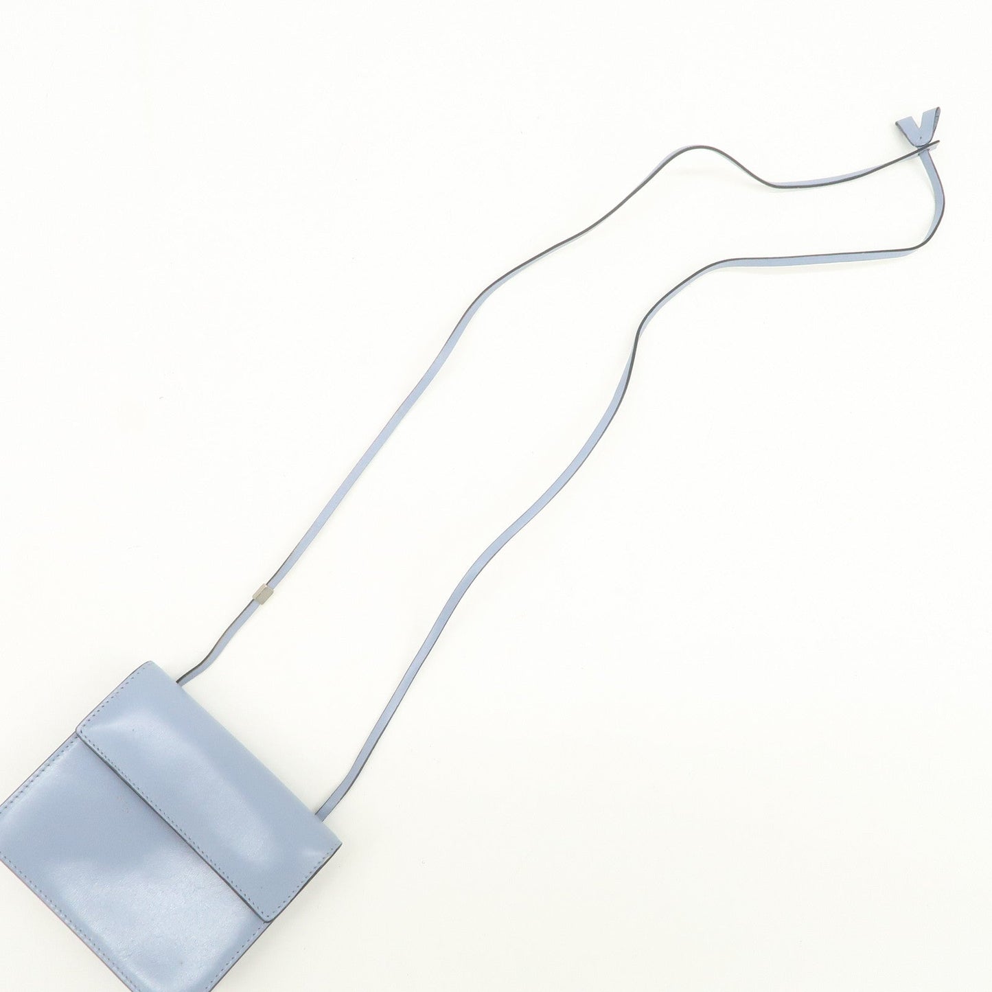 Prada Logo Leather Shoulder Bag Crossbody Bag Light Blue【Pre-order】