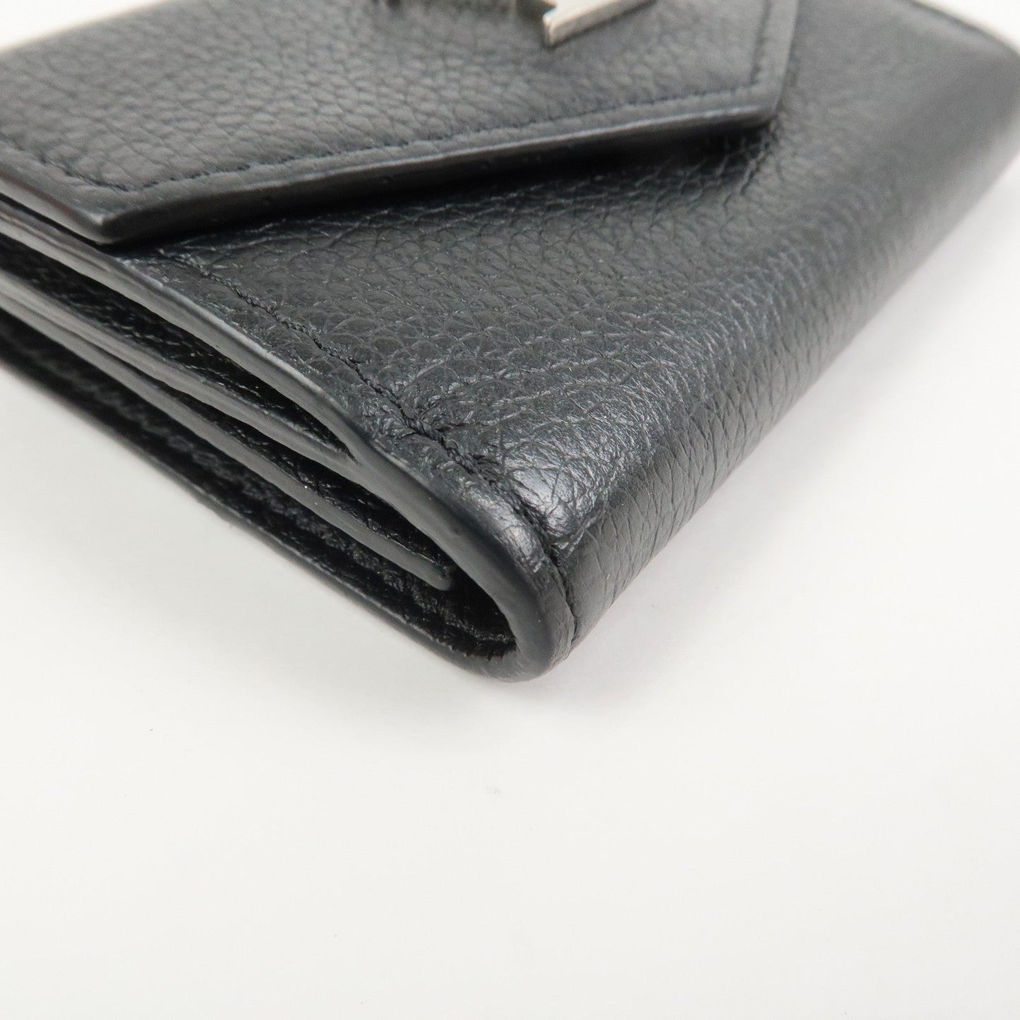 Louis Vuitton Portefeuille Lock Mini Compact Wallet Noir M63921【Pre-order】