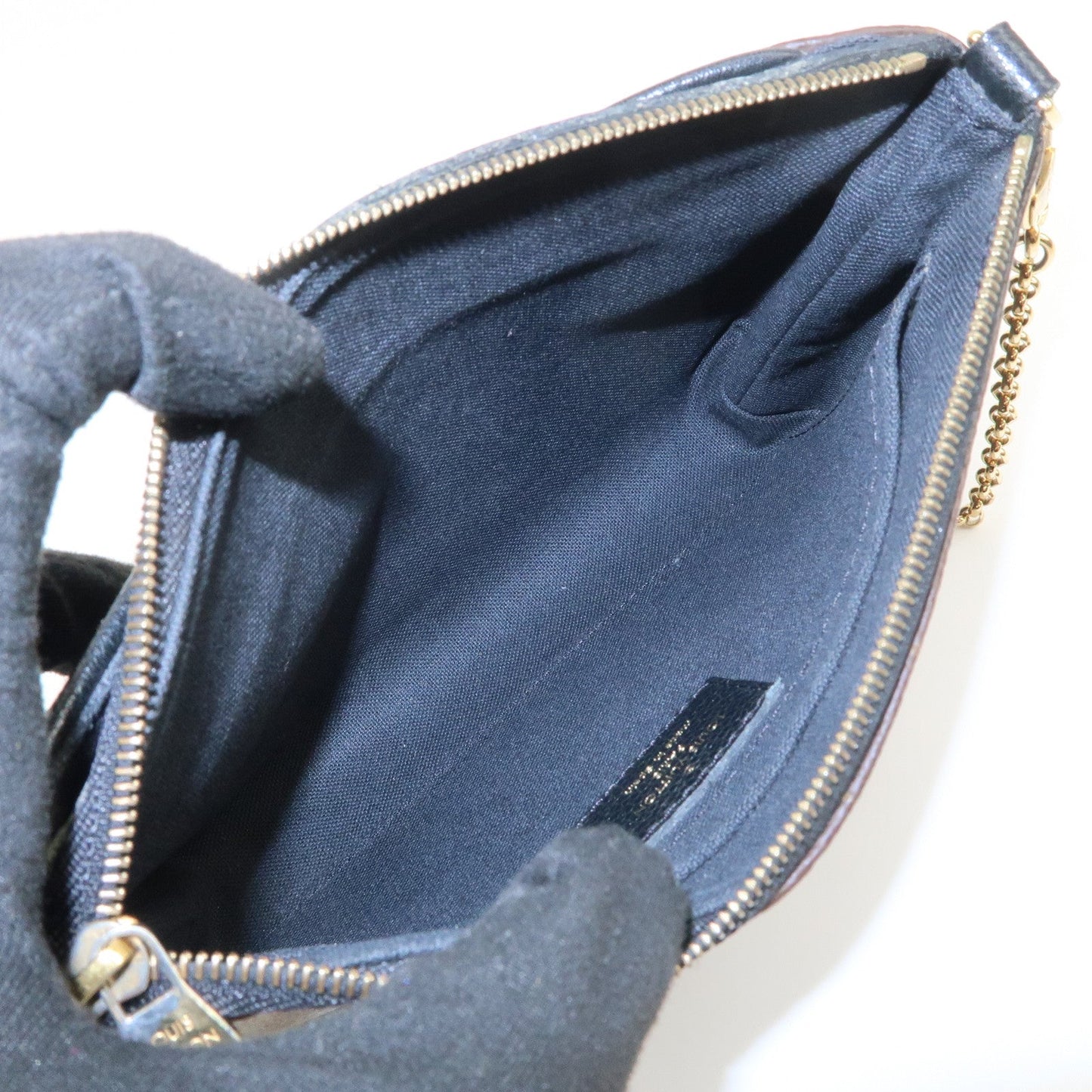 Louis Vuitton Monogram Pallas Clutch 2Way Shoulder Bag Noir M41639【Pre-order】