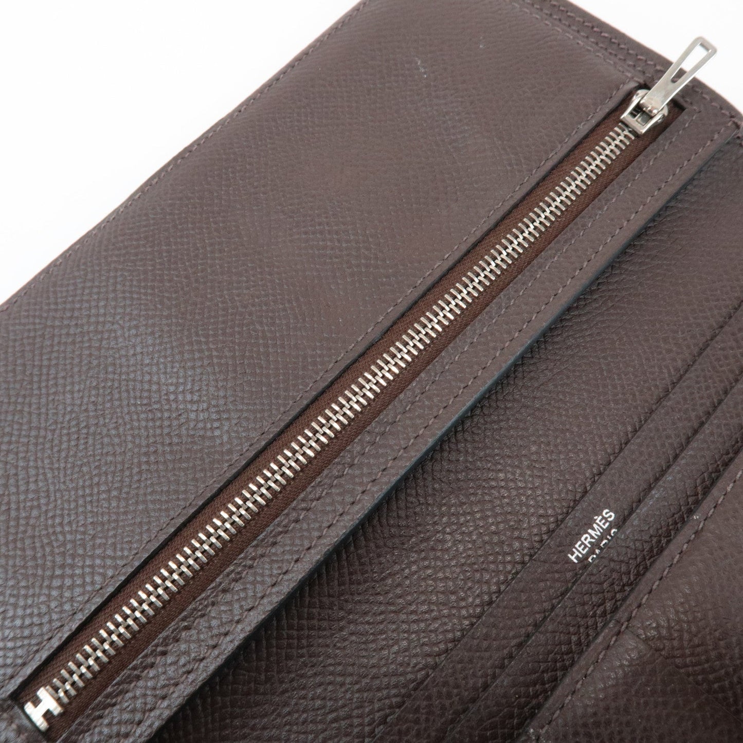 Hermes Veau Epsom Leather Soufflet Long Wallet【Pre-order】