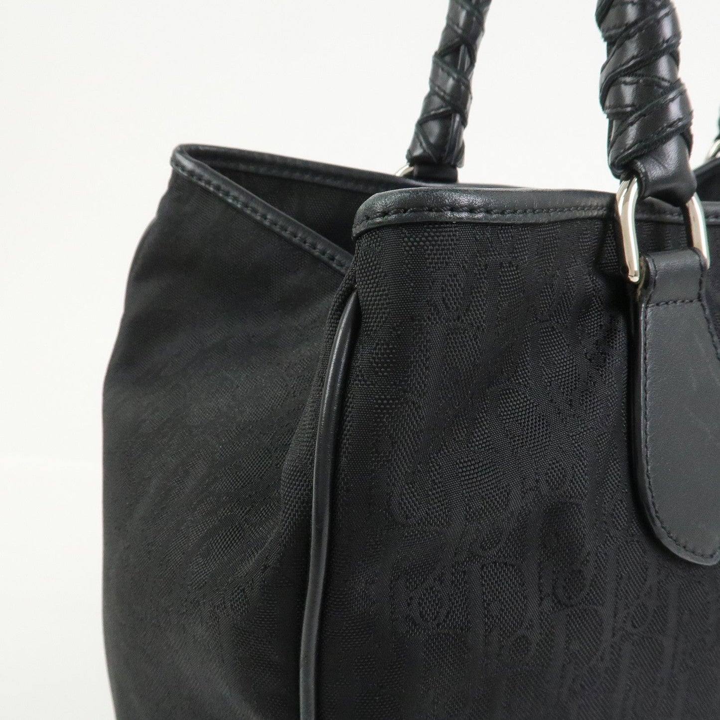 Christian Dior Trotter Nylon Canvas Leather Lovely Shoulder Bag【Pre-order】
