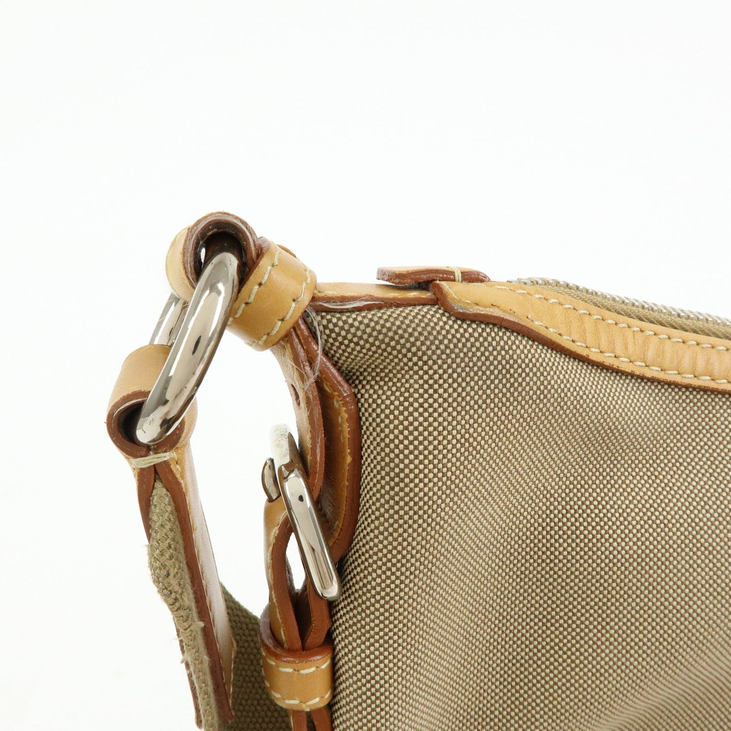 Prada Logo Jacquard Leather Shoulder Bag Crossbody Bag Camel BT0533【Pre-order】