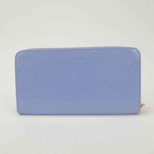 Louis Vuitton Monogram Vernis Round Zippy Wallet Lilas M90141【Pre-order】