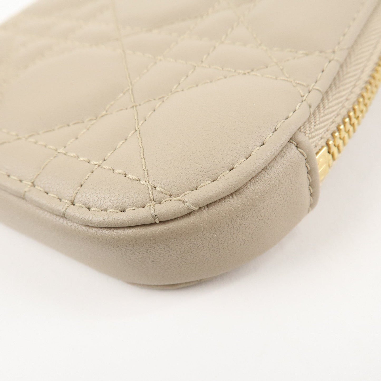 Christian Dior Lady Dior Call'in Dior Cannage Lamb Skin Phone Holder【Pre-order】