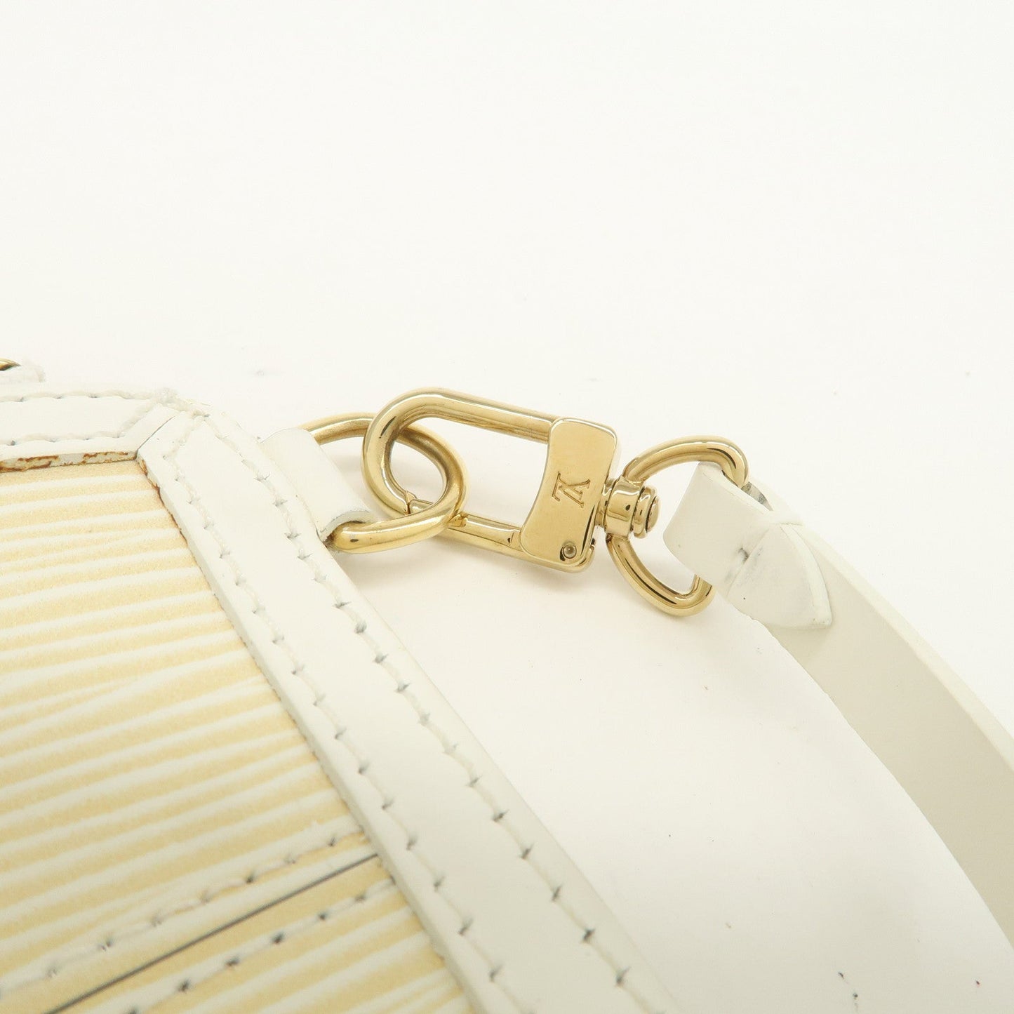 Louis Vuitton Epi Stretch Delmonico Hand Bag Purse Ivory【Pre-order】