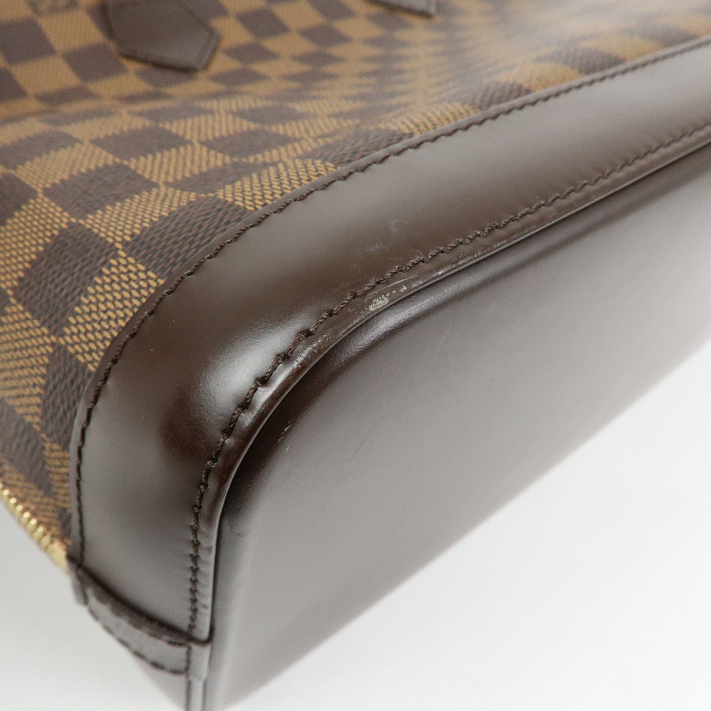 Louis Vuitton Damier Canvas Leather Alma PM Hand Bag Brown N51131【Pre-order】
