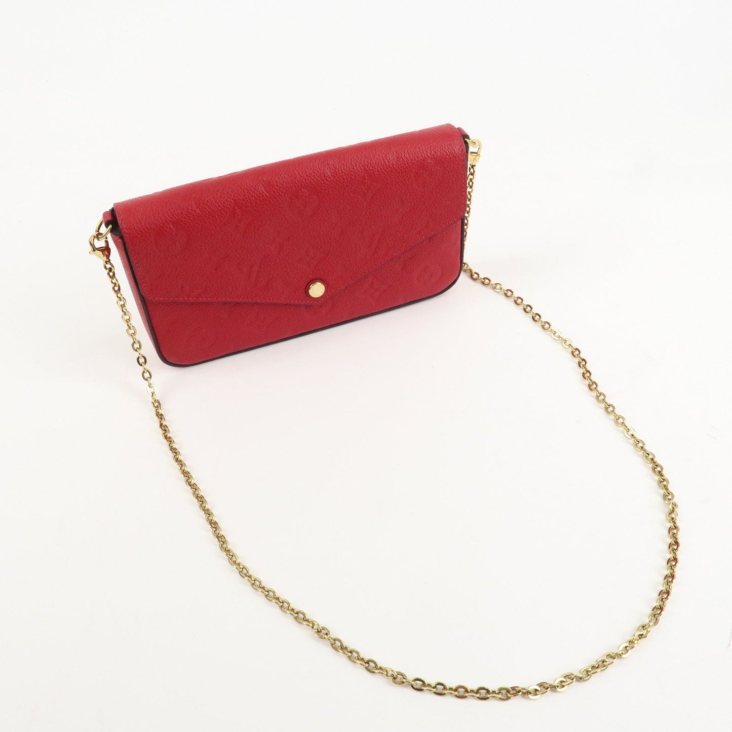 Louis Vuitton Monogram Empreinte Felicie Chain Shoulder Bag M63700 Used【Pre-order】