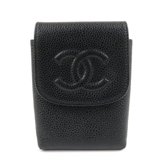 Chanel Coco Mark Caviarskin Cigarette Case【Pre-order】