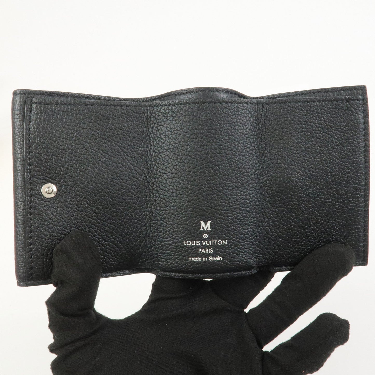 Louis Vuitton Portefeuille Lock Mini Compact Wallet Noir M63921【Pre-order】