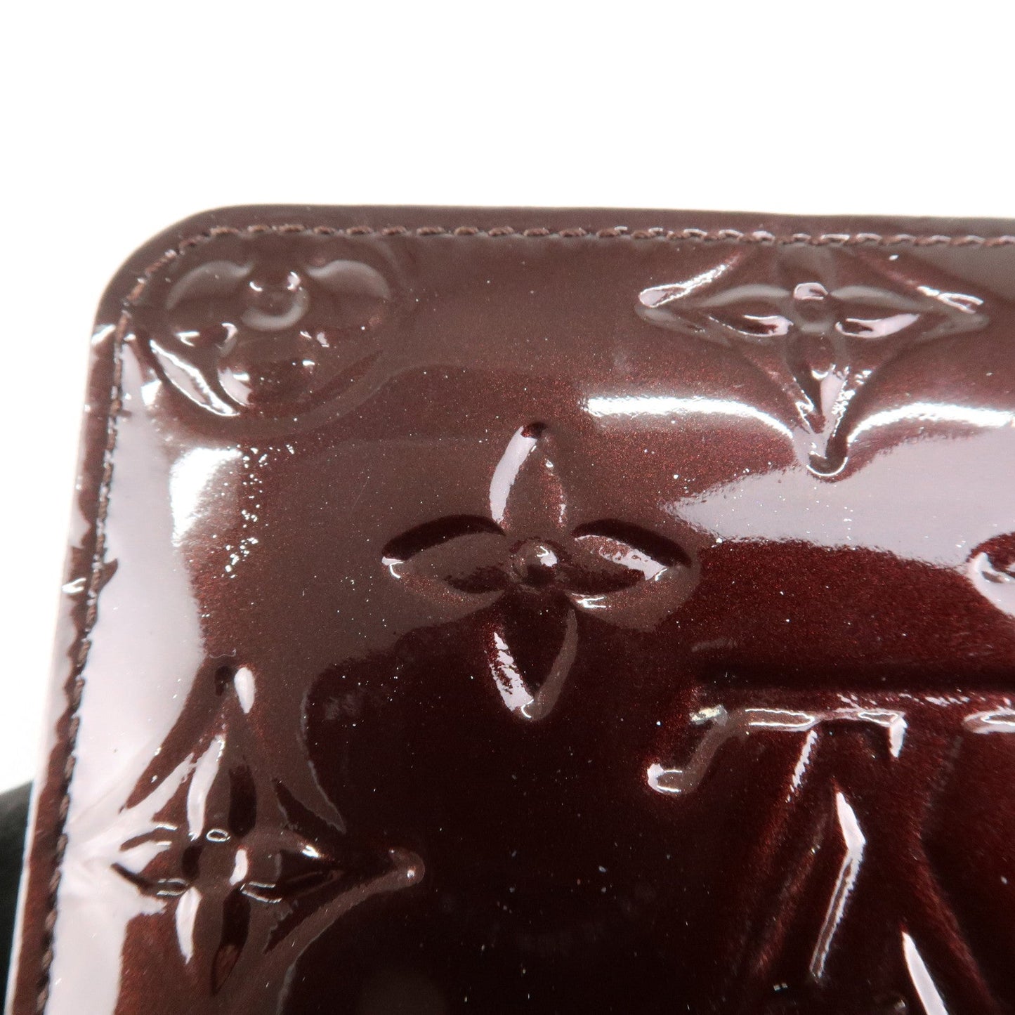 Louis Vuitton Monogram Vernis Zippy Coin Purse Amarante M93607【Pre-order】