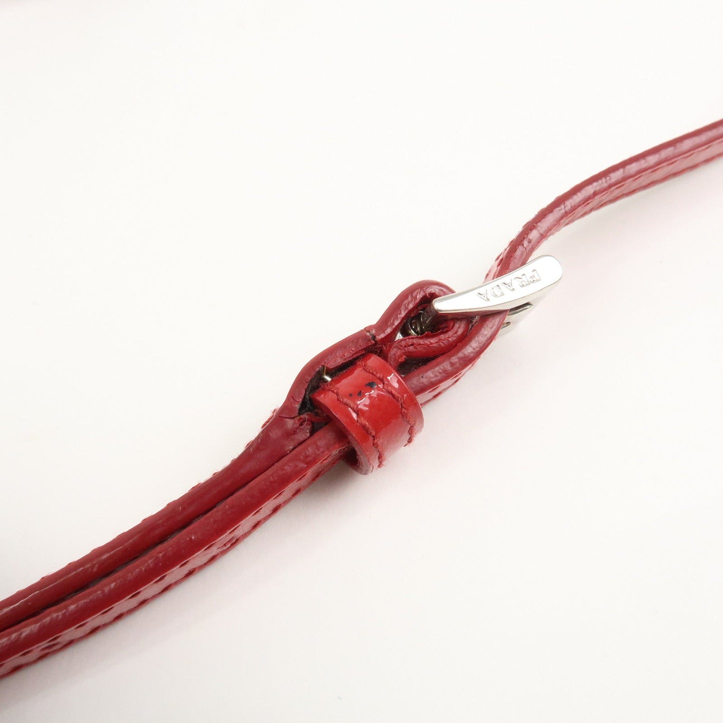 Prada Saffiano Leather 2Way Mini Shoulder Bag Clutch Bag Red BT1031【Pre-order】