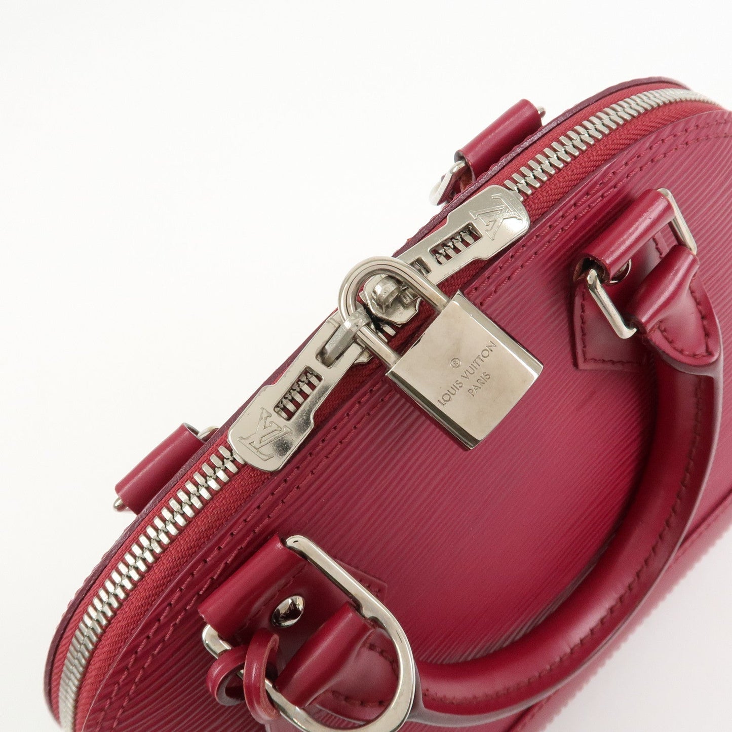 Louis Vuitton Epi Alma BB Hand Bag Shoulder Bag Fuchsia M40851【Pre-order】