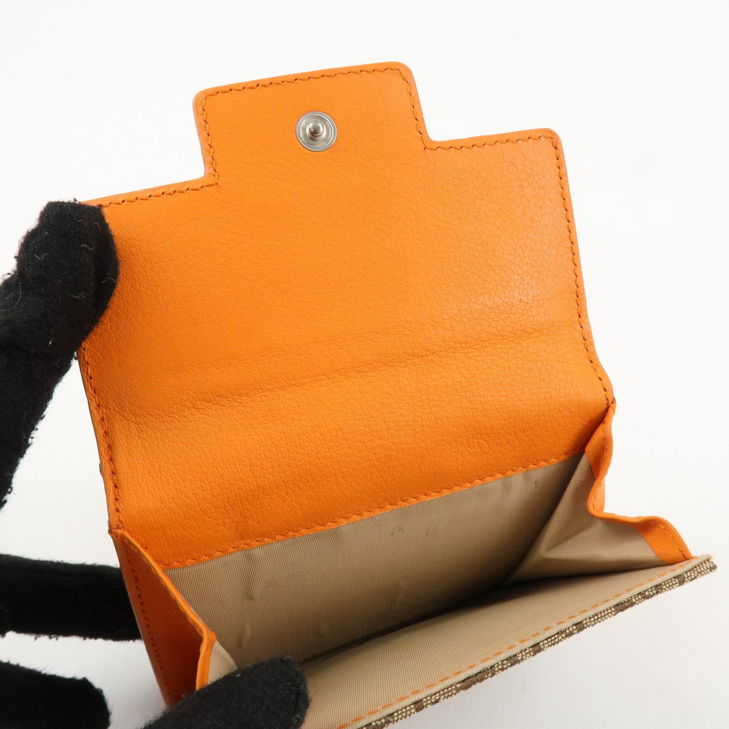 Christian Dior Street Chic Trotter Canvas Leather W Hook Trifold Wallet【Pre-order】