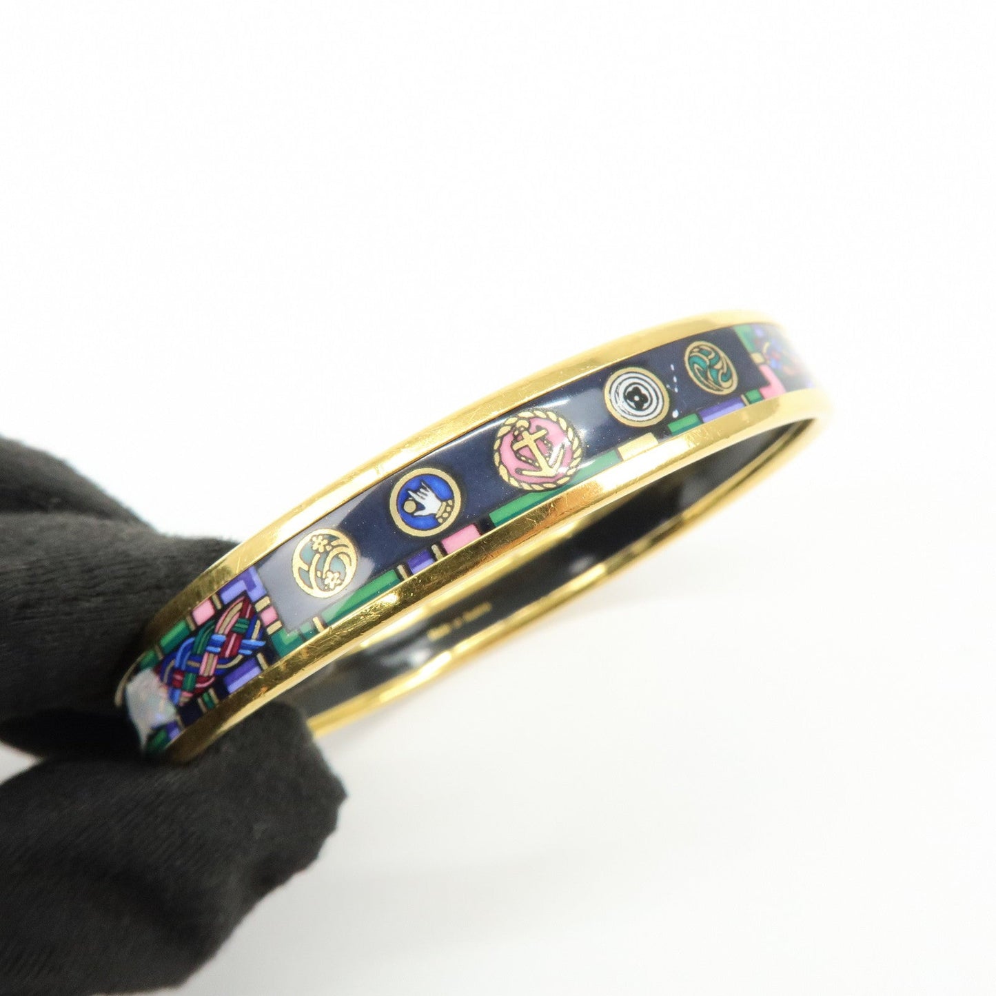 Hermes Email PM Gold Plated Bangle Bracelet【Pre-order】