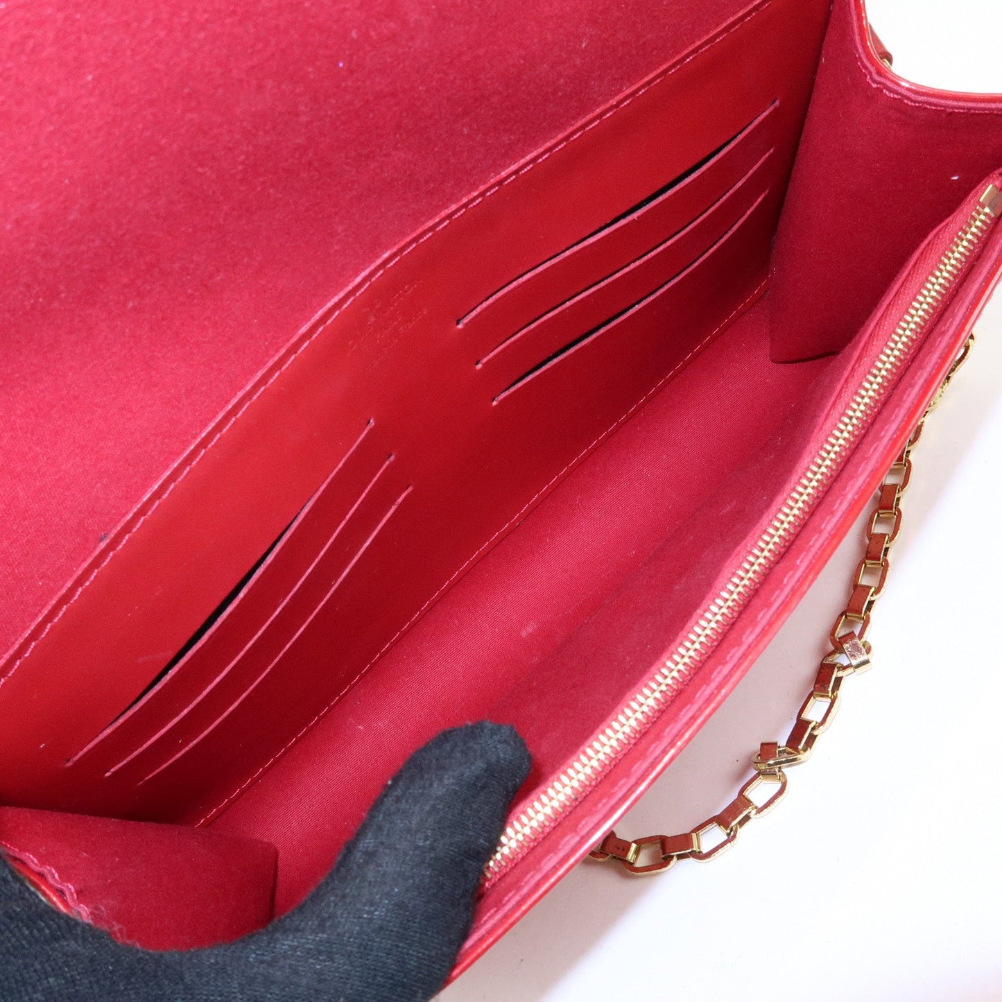 Louis Vuitton Monogram Vernis Leather Clutch Ana 3Way Bag M90095【Pre-order】