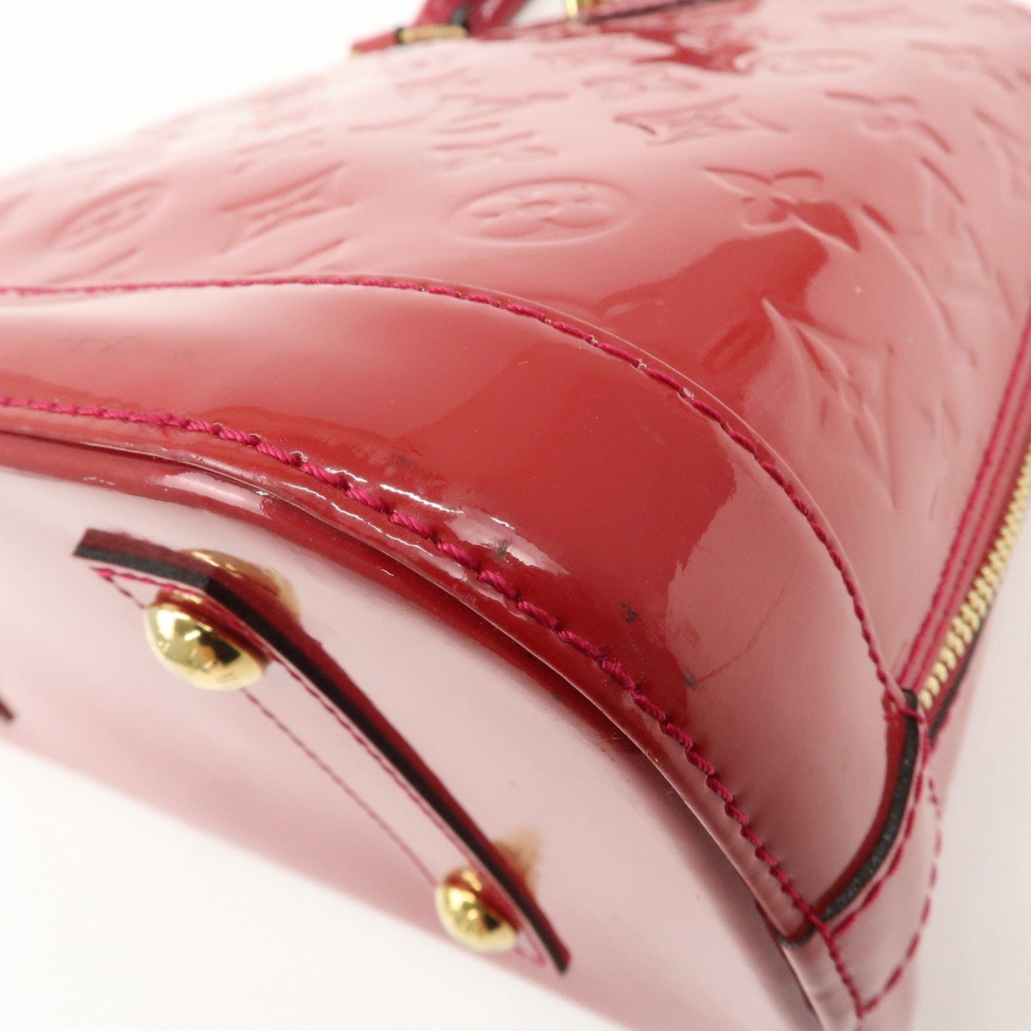 Louis Vuitton Monogram Vernis Alma PM Hand Bag Rose Indien M91770【Pre-order】