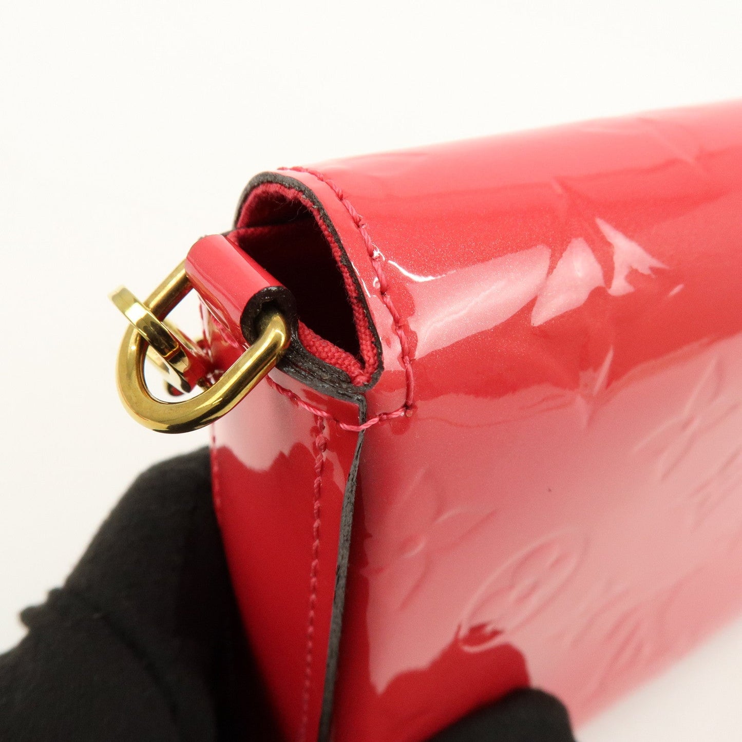Louis Vuitton Monogram Vernis Leather Pochette Felicie Pink M61787【Pre-order】