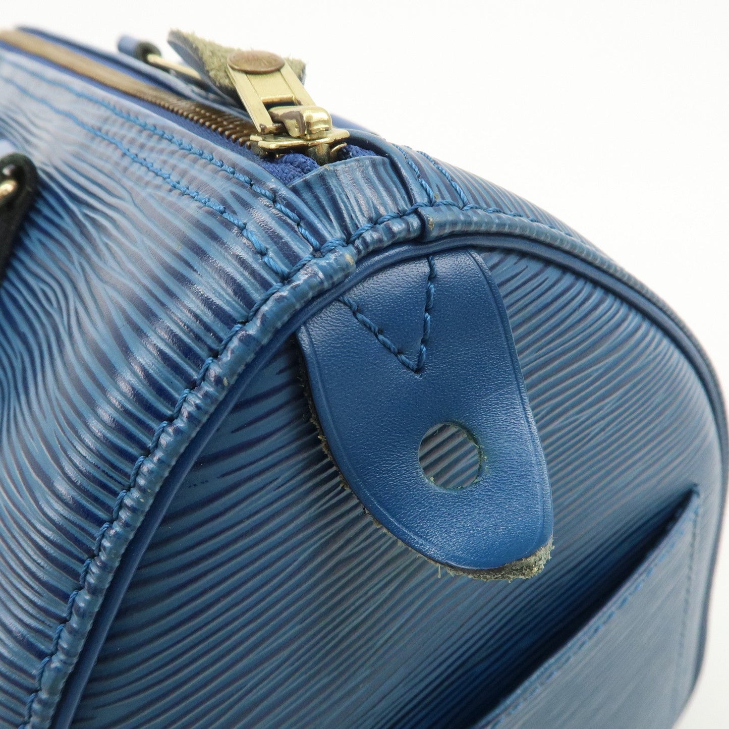 Louis Vuitton Epi Speedy 25 Hand Bag Boston Bag Toledo Blue M43015【Pre-order】