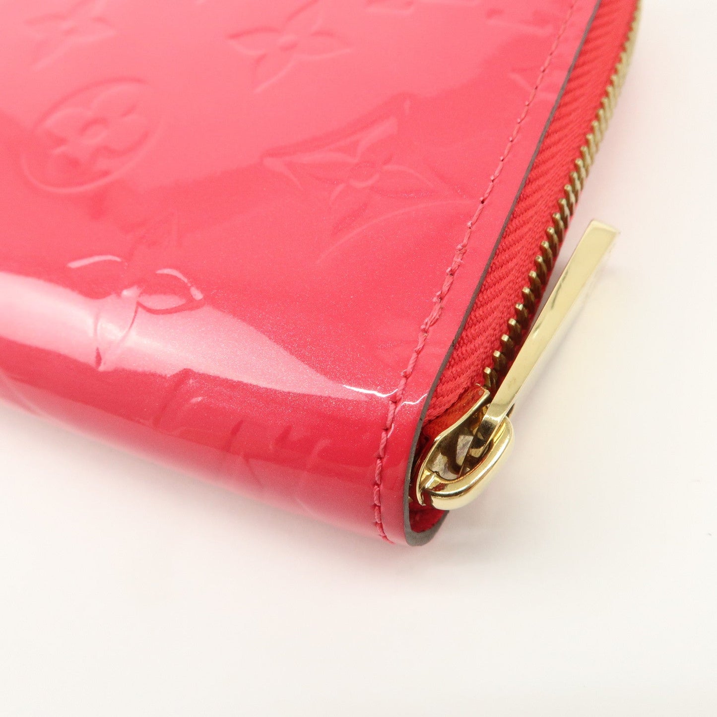 Louis Vuitton Monogram Vernis Round Zippy Wallet Hot Pink M93058【Pre-order】