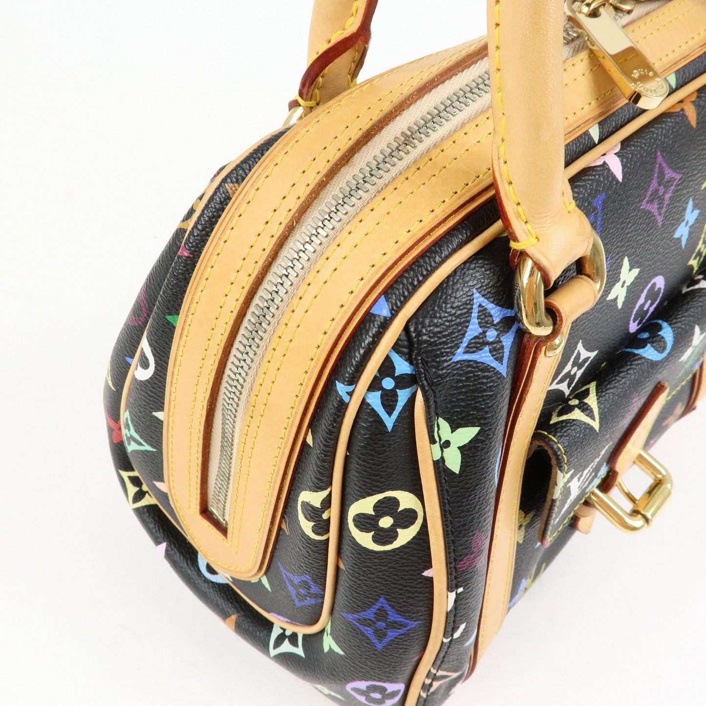 Louis Vuitton Monogram Multicolor Priscilla Hand Bag Noir M40097【Pre-order】