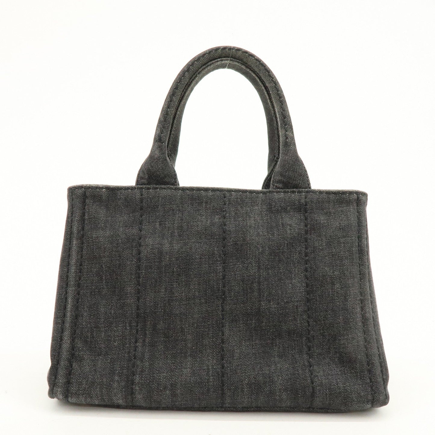 Prada Canapa Canvas 2Way Bag Hand Bag Shoulder Bag Black【Pre-order】