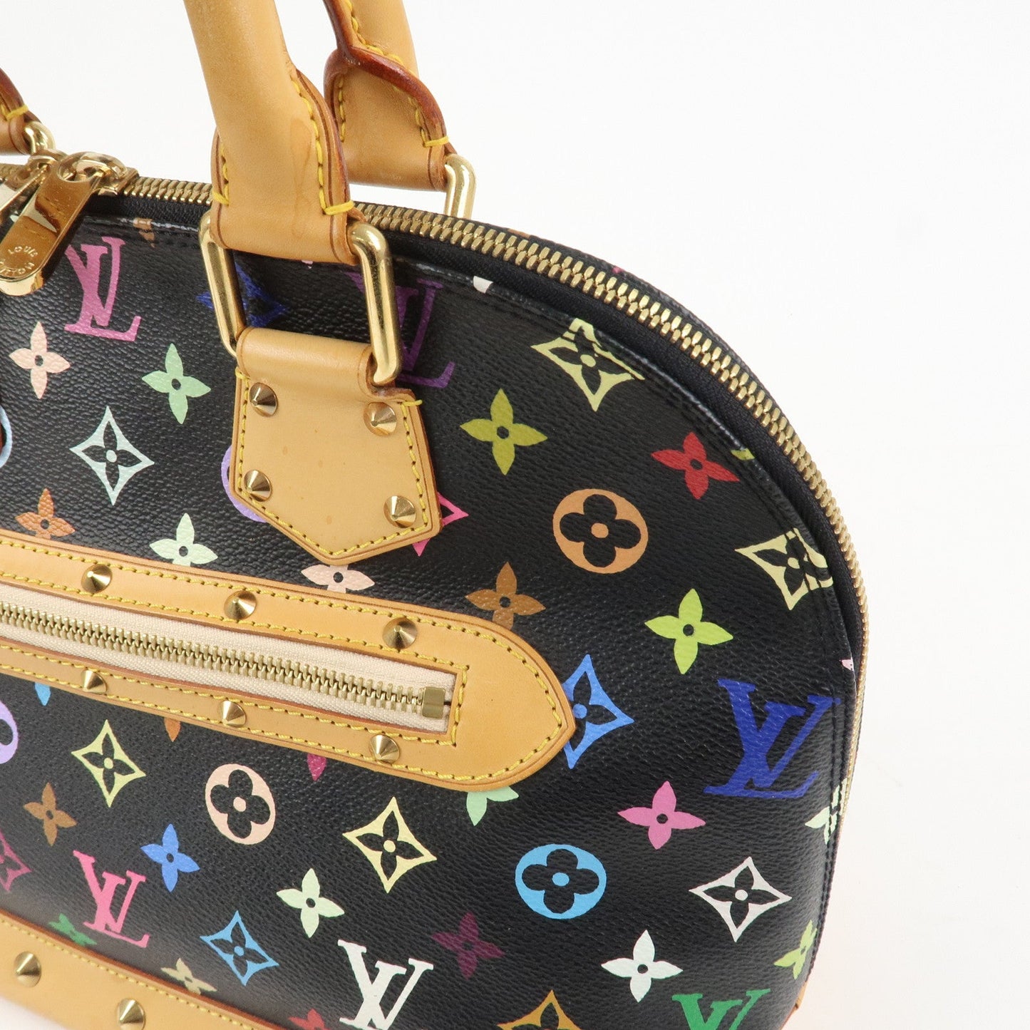 Louis Vuitton Monogram Multicolor Alma Hand Bag Noir M92646【Pre-order】