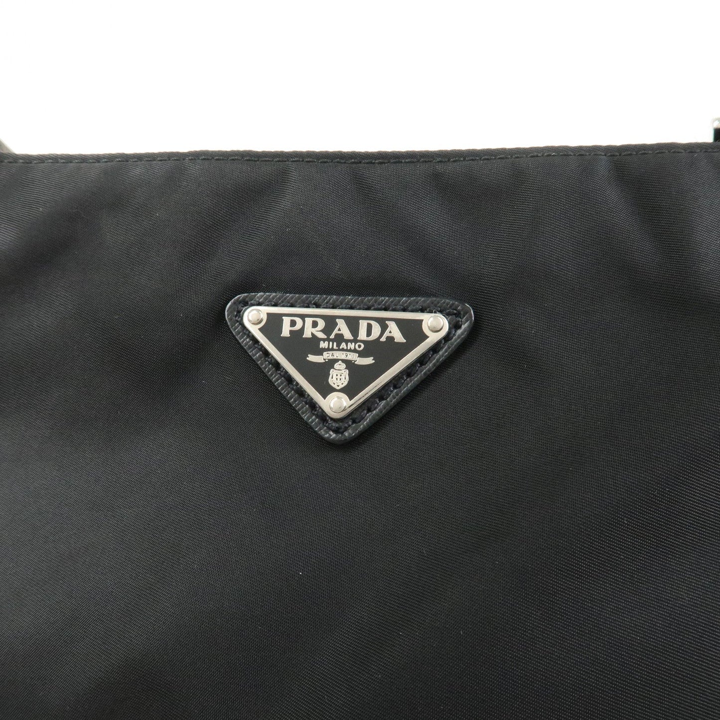 Prada Nylon Saffiano Leather Shoulder Bag Black VA0269【Pre-order】