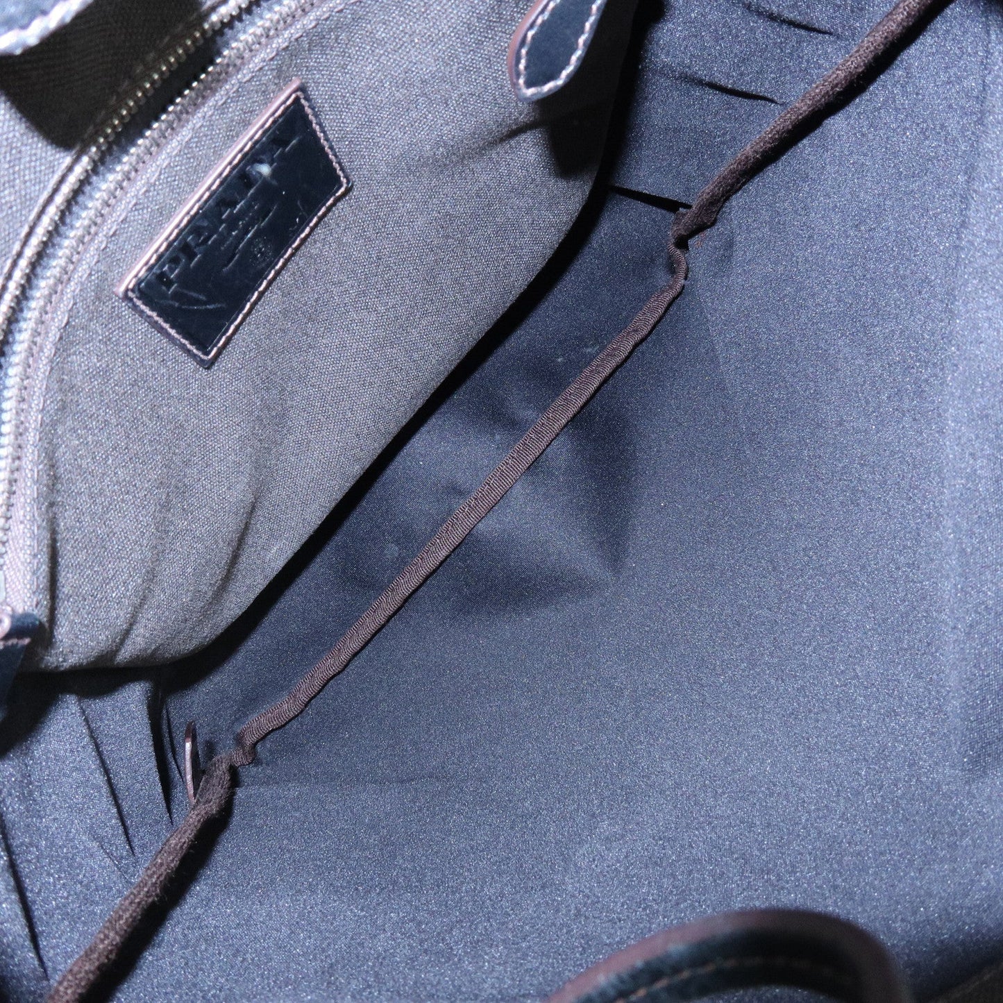 Prada Logo Jacquard Leather Shoulder Bag Crossbody Bag Dark Brown【Pre-order】