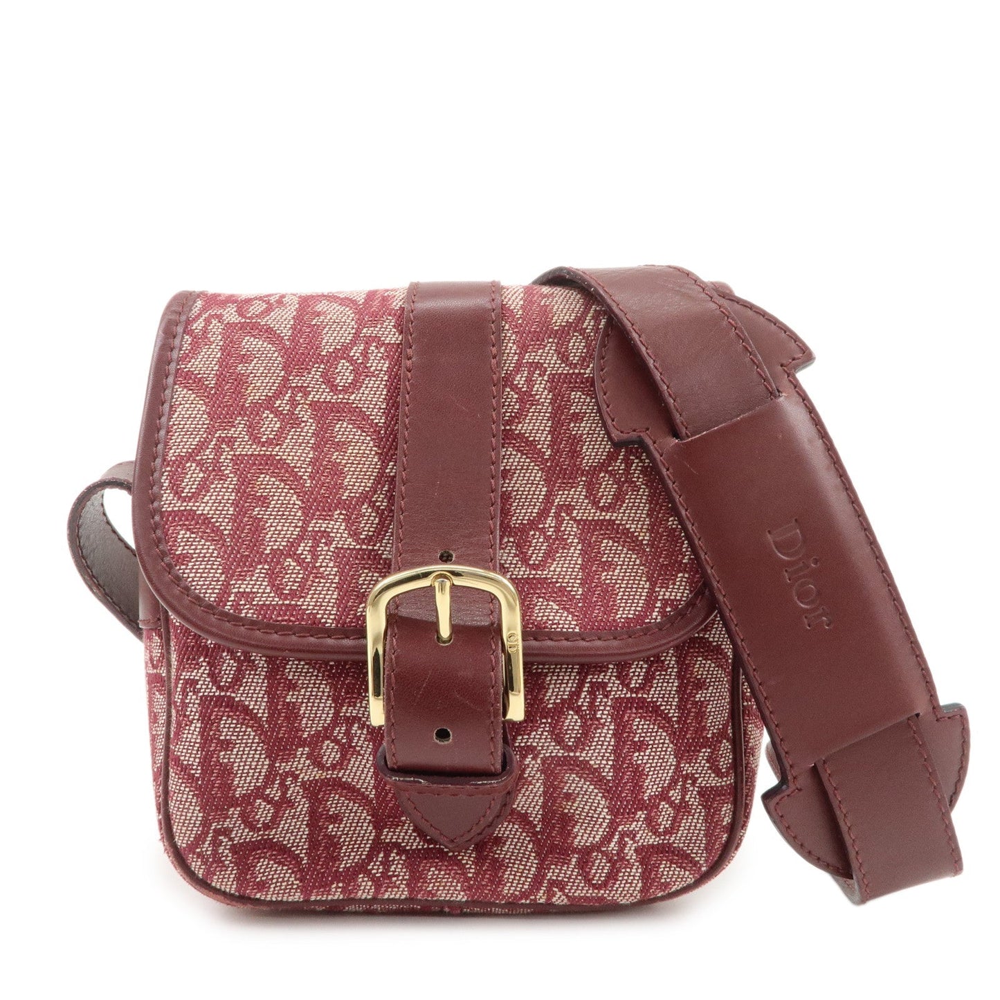 Christian Dior Trotter Jacquard Leather Shoulder Bag【Pre-order】