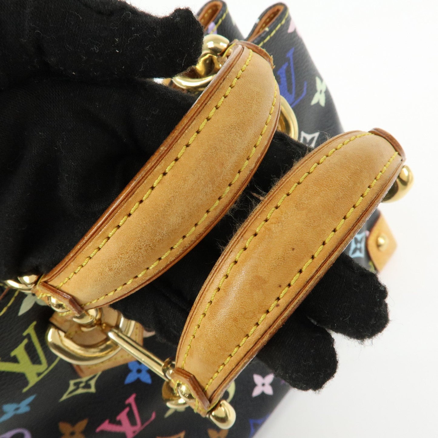 Louis Vuitton Monogram Multicolor Audra Hand Bag Noir Black M40048【Pre-order】