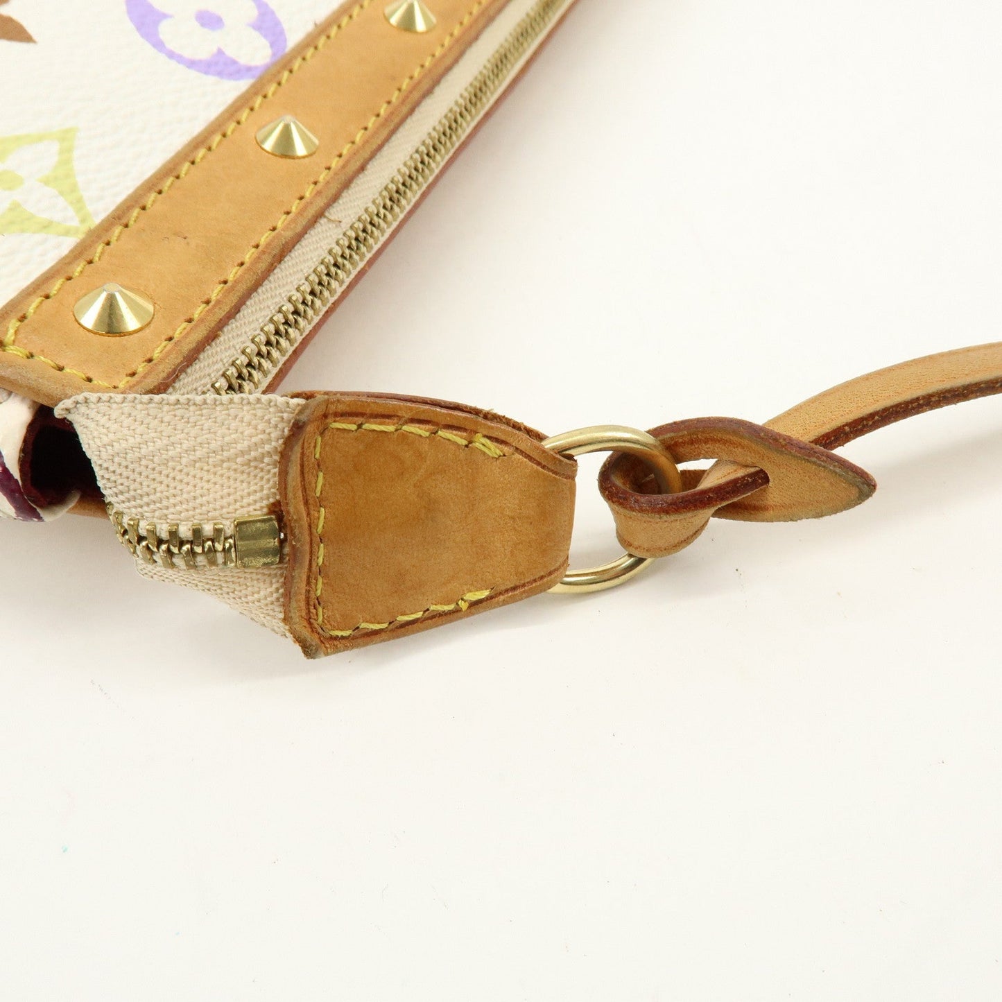 Louis Vuitton Monogram Multicolor Pochette Accessoires Blanc M92649【Pre-order】
