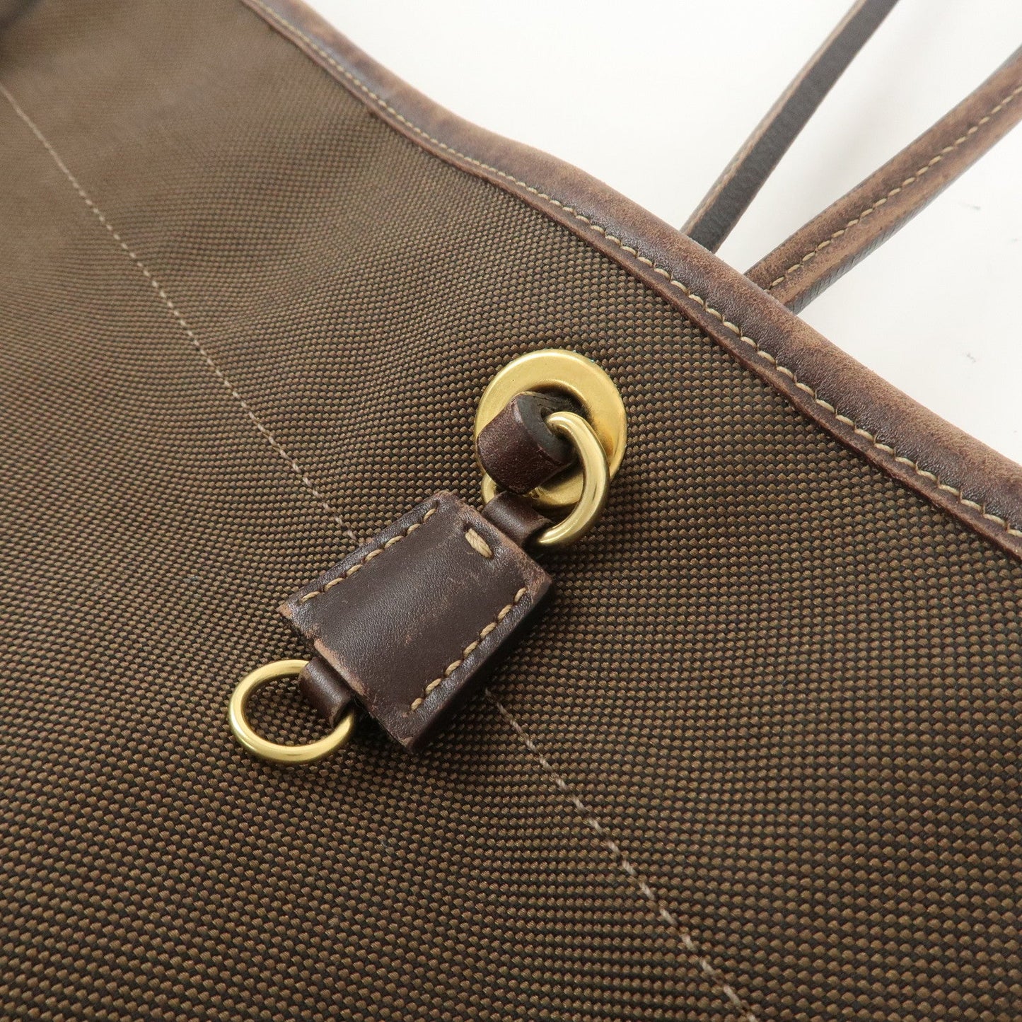Prada Jacauard Canvas Leather Tote Bag Shoulder Bag Brown BR3579【Pre-order】