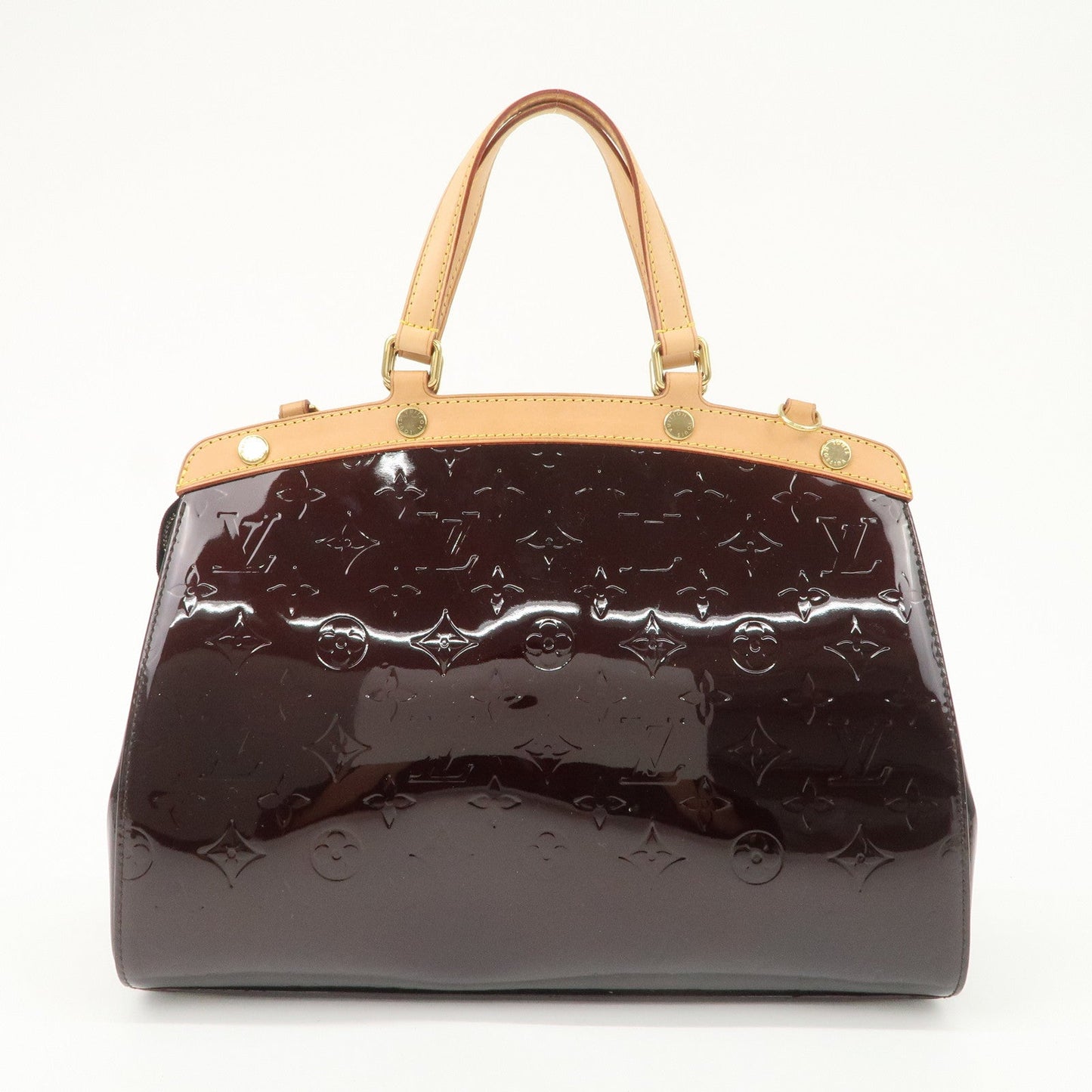 Louis Vuitton Vernis Brea MM 2Way Hand Bag Shoulder Bag Amarante M91619【Pre-order】