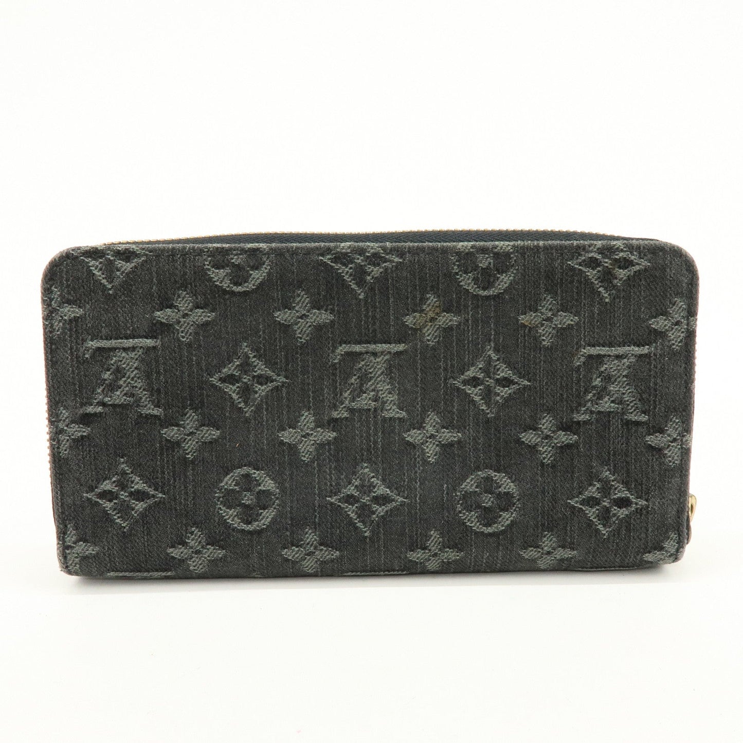 Louis Vuitton Monogram Denim Zippy Long Wallet Noir Black M95614【Pre-order】