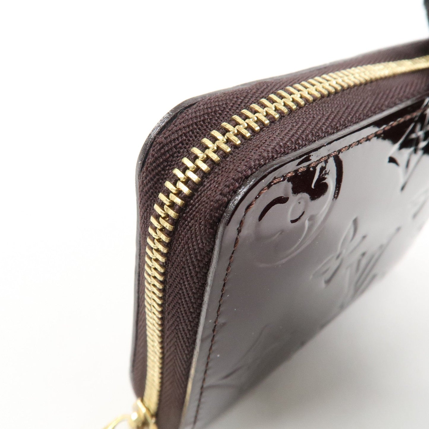 Louis Vuitton Monogram Vernis Zippy Coin Purse Amarante M93607【Pre-order】