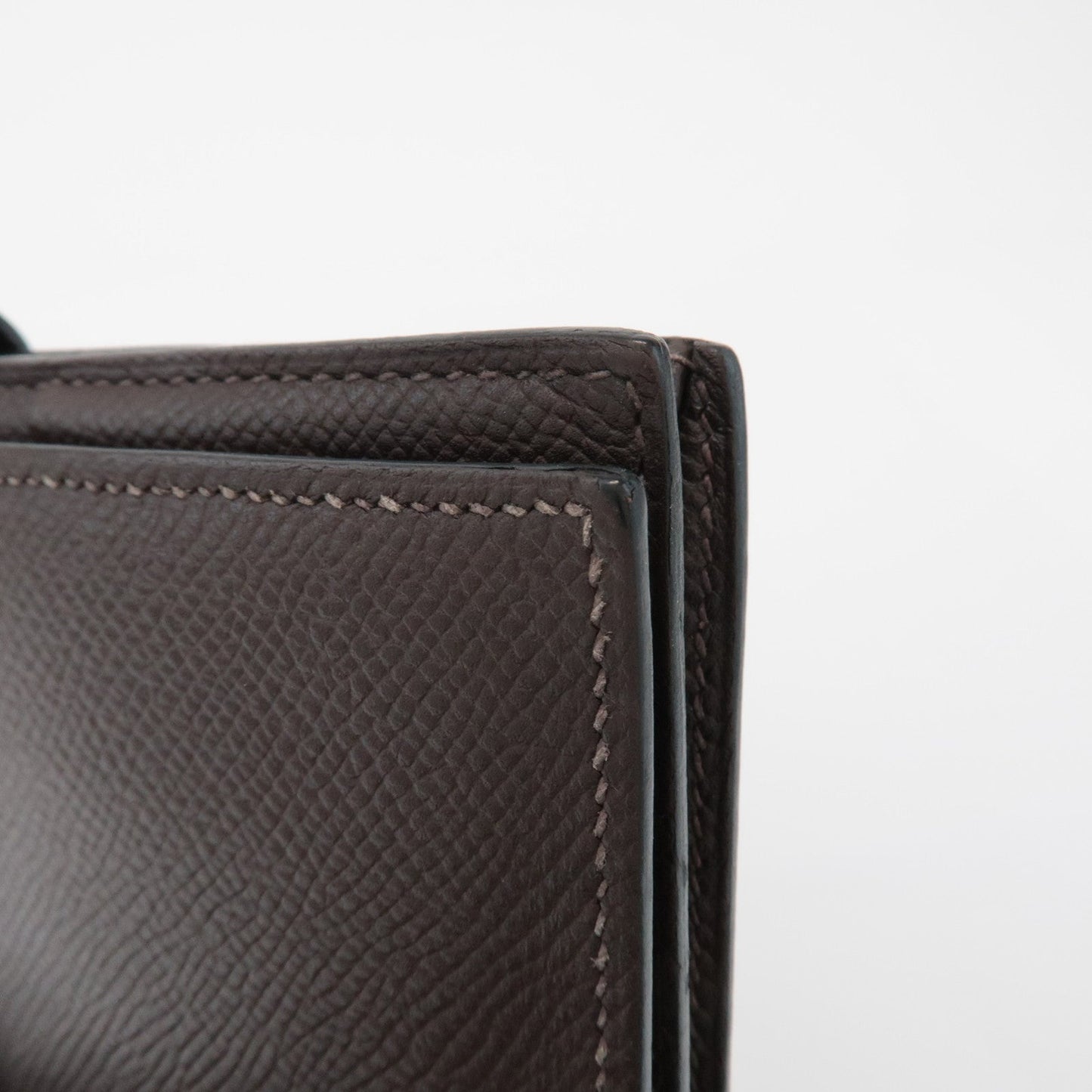 Hermes Veau Epsom Leather Soufflet Long Wallet【Pre-order】